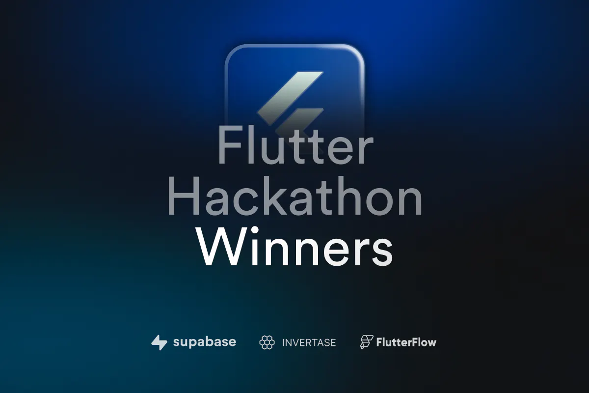Supabase Flutter Hackathon Winners